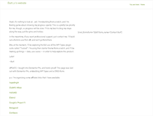 Tablet Screenshot of burtlo.info